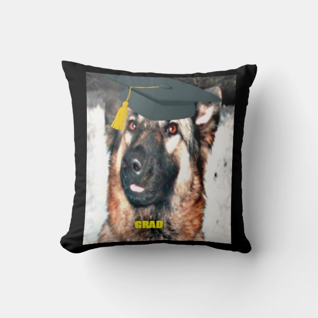 Pillow German Shepherd Grad (Front)