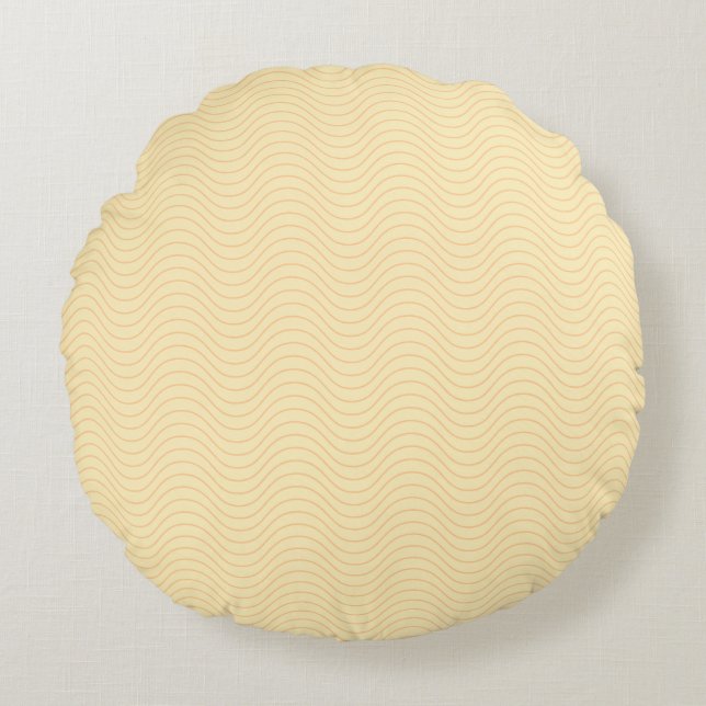 Pillow golden waves (Front)