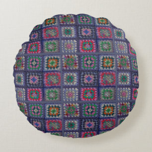 Pillow - Granny Square Crochet Pattern