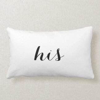 Pillow | His - doublesided
