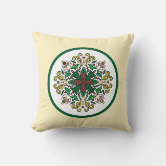 Pillow Holiday Angel Pinecone 