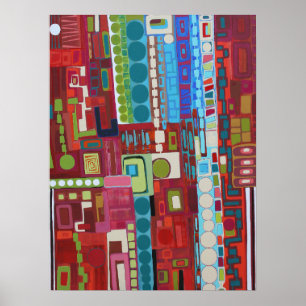 Pillow House 18 x 24 Poster