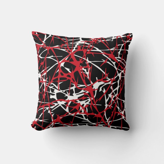 Pillow in modern abstract style (Front)