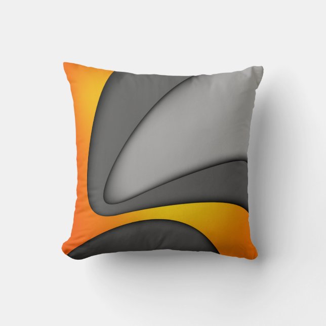 Pillow in modern abstract style (Front)