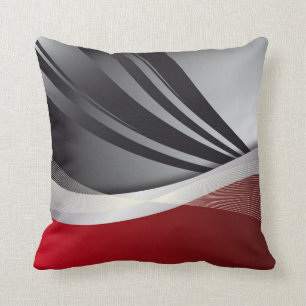 Pillow in modern abstract style