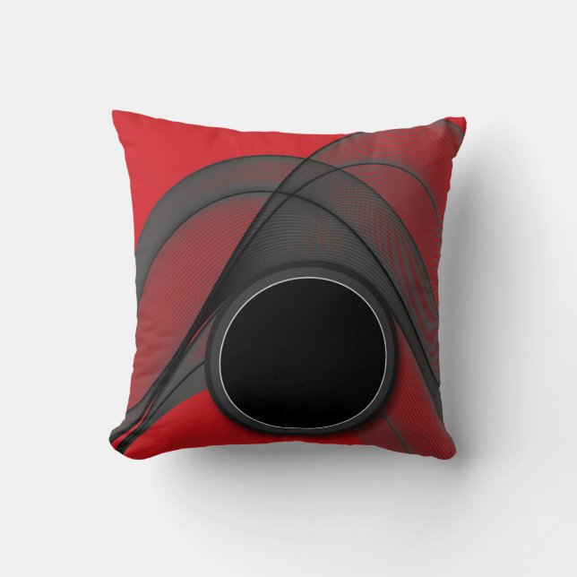 Pillow in modern abstract style (Front)