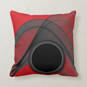 Pillow in modern abstract style
