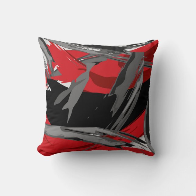 Pillow in modern abstract style (Front)