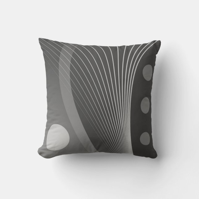 Pillow in modern abstract style (Front)