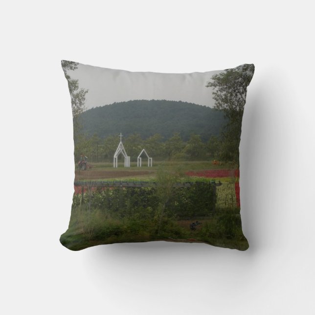 Pillow - Lavender Manor Garden (Front)