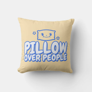 Pillow Over People Cute Sleep Lover Quote Design