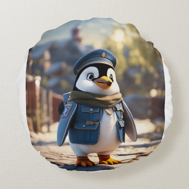  "Pillow Paradise: Unwind in Ultimate Comfort and  Round Cushion (Back)