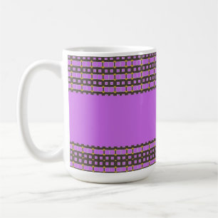 Pillow PP 48: 3 of 3 Brown Yellow Pink Coffee Mug