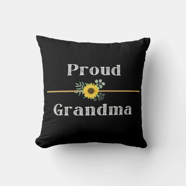 Pillow - Proud Grandma (Front)