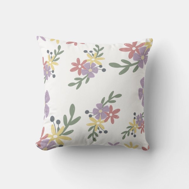 pillow purple design (Front)