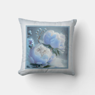 Pillow - romantic floral, peony flower, paeonia
