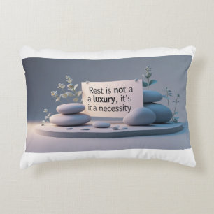 Pillow - Self-Care Quote Throw Pillow