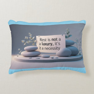 Pillow - Self-Care Quote Throw Pillow