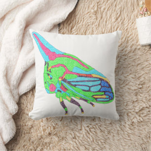 Pillow (single white) - Oak Treehopper