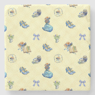 pillow stone coaster