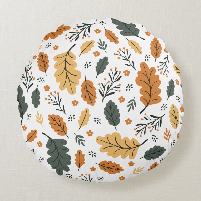 pillow with a custom design. The pillow's fabric i (Front)