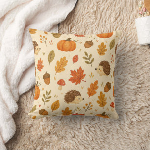 Pillow with autumn pattern ideal for decoration