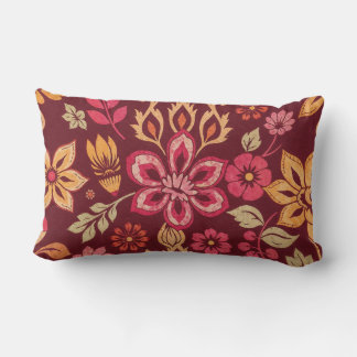 Pillow with batik pattern
