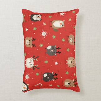 Pillow with cute Christmas pattern