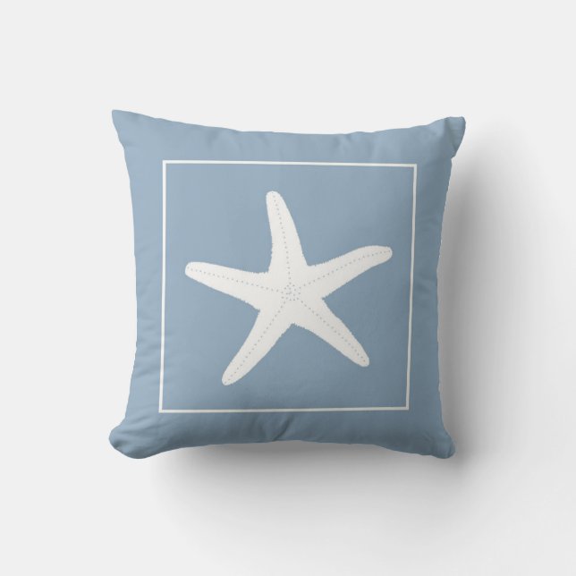 Pillow with nautical theme (Front)