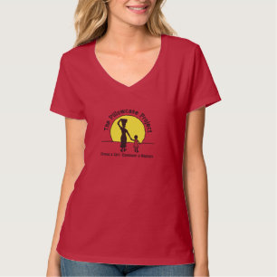 Pillowcase Project Red Scoop Neck T T-Shirt