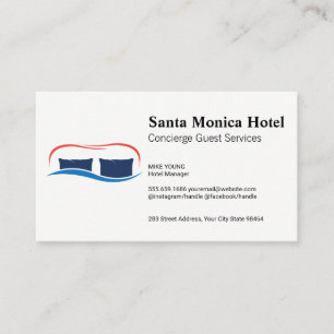 Pillows and Blankets Appointment Card