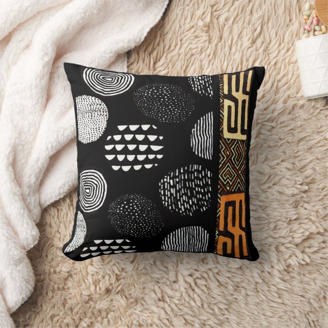 Pillows Inspired by African Heritage Throw Pillow (Blanket)