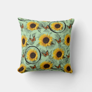 pillows sunflowers