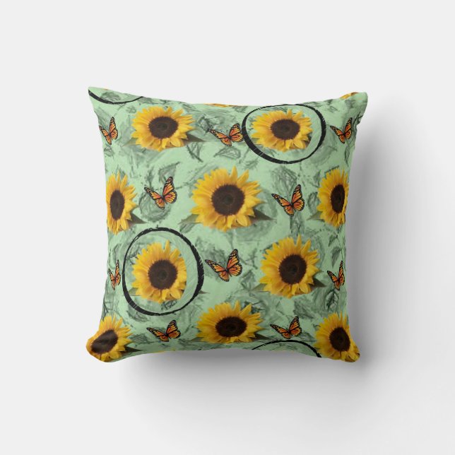 pillows sunflowers (Front)