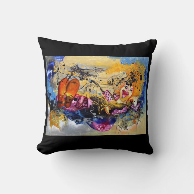 Pillows with clown (Front)