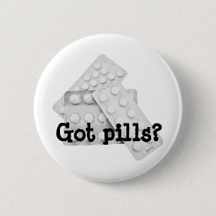 Pills 6 Cm Round Badge