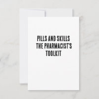 Pills and skills – the pharmacist's toolkit