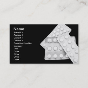 Pills Business Card