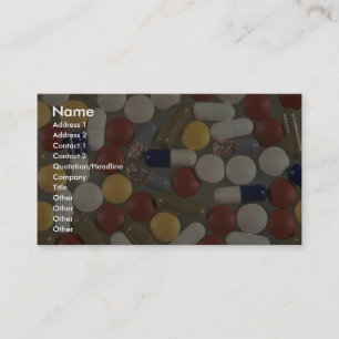 Pills Business Card