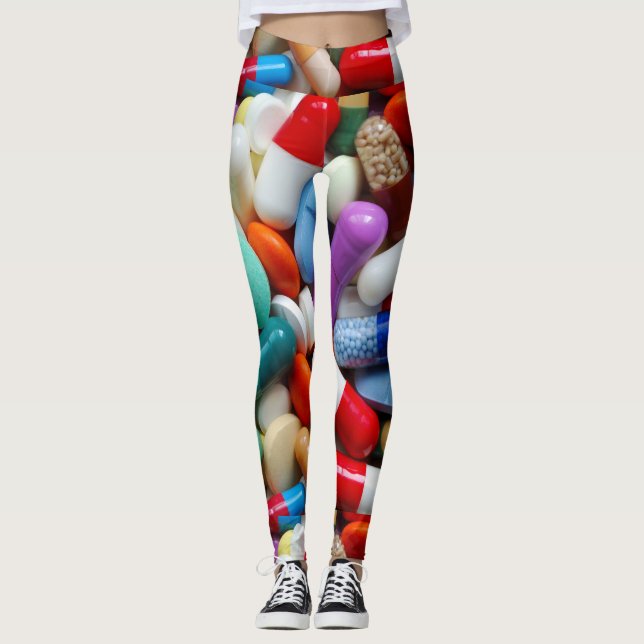 pills drugs leggings (Front)