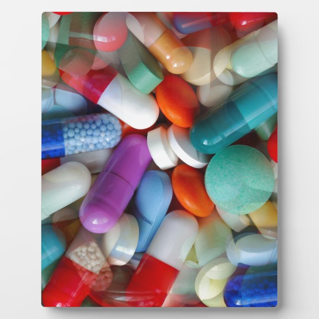 pills drugs plaque (Front)