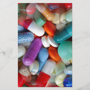 pills drugs stationery
