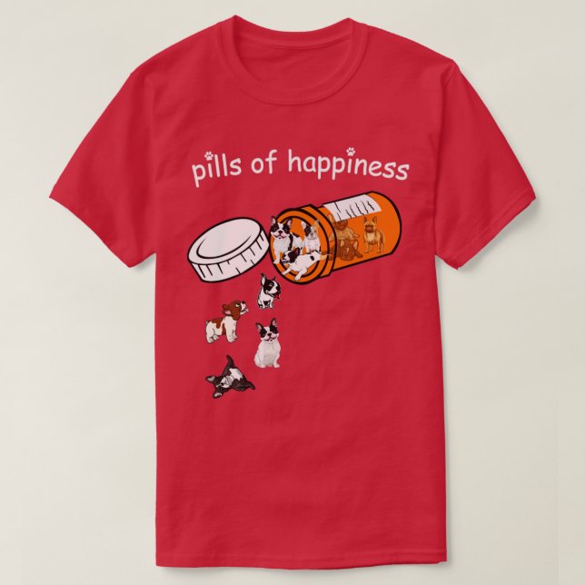 Pills of happiness T-Shirt (Design Front)