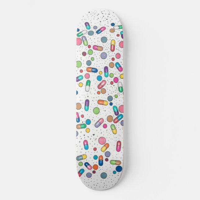 Pills Skateboard (Front)