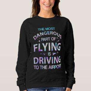 Pilot Aeroplane Helicopter Aircraft Mechanic Aviat Sweatshirt