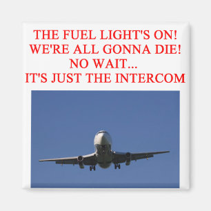 PILOT airline joke Magnet
