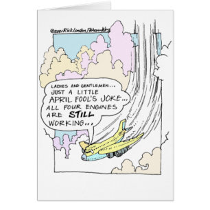 Pilot April Fools Cartoon Funny Gifts & Tees