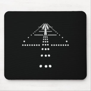 Pilot Art For Men Women Aviator Aviation Aeroplane Mouse Mat