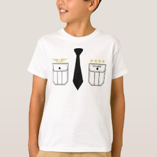 Pilot aviation aeroplane white T-Shirt