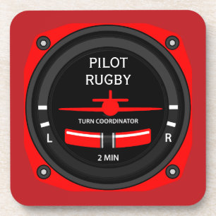 Pilot Aviation Geek Coaster